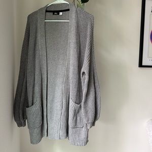 Urban Outfitters Chunky Gray Cardigan 🩶✨